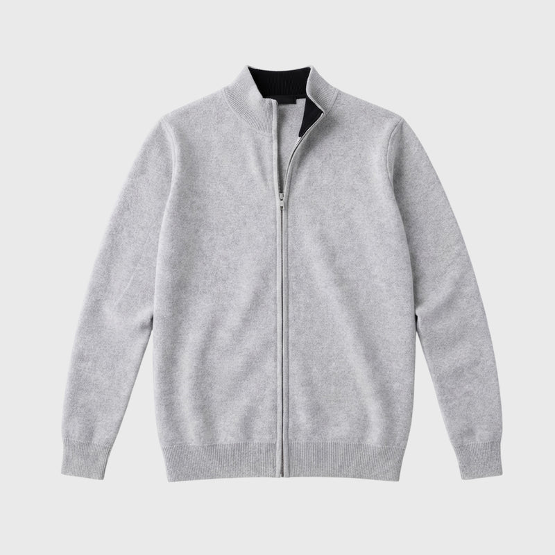 VELTONI CARDIGAN GRIS