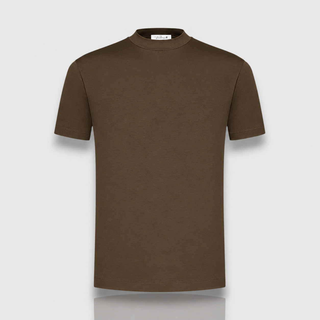 T-SHIRT MERCERIZED CAFÉ