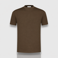 T-SHIRT MERCERIZED CAFÉ