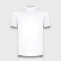 T-SHIRT MERCERIZED BLANC