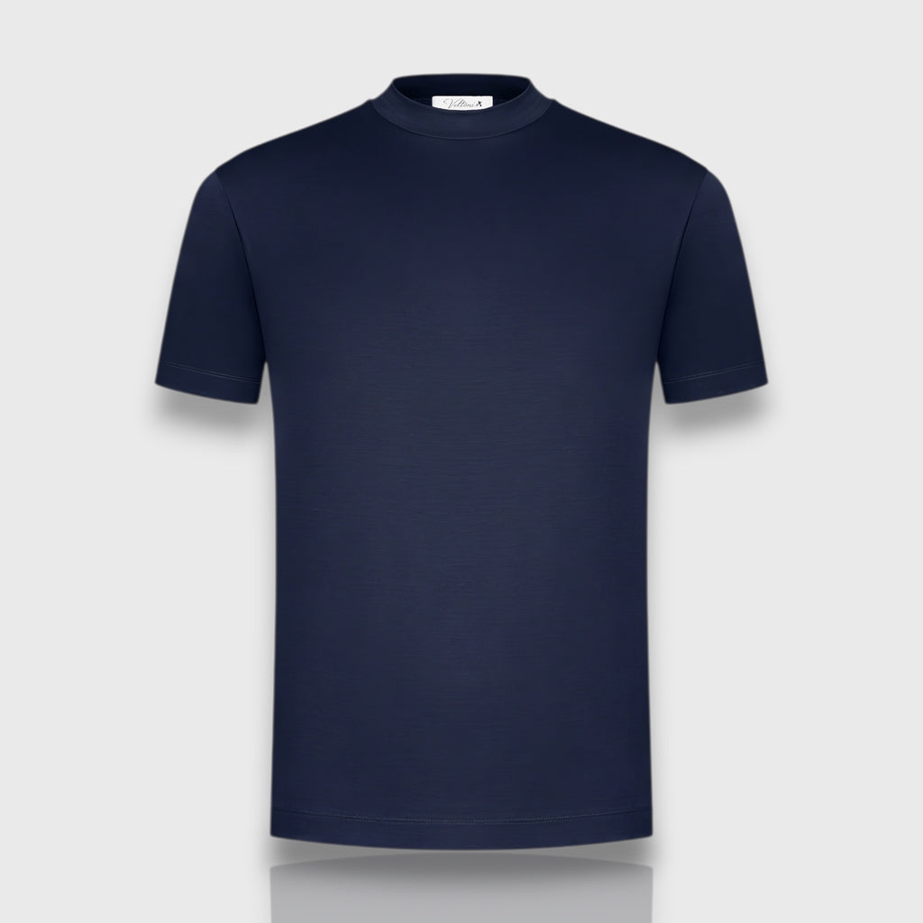 T-SHIRT MERCERIZED NAVY