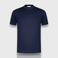 T-SHIRT MERCERIZED NAVY