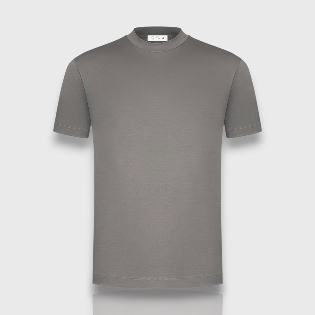 T-SHIRT MERCERIZED GRIS