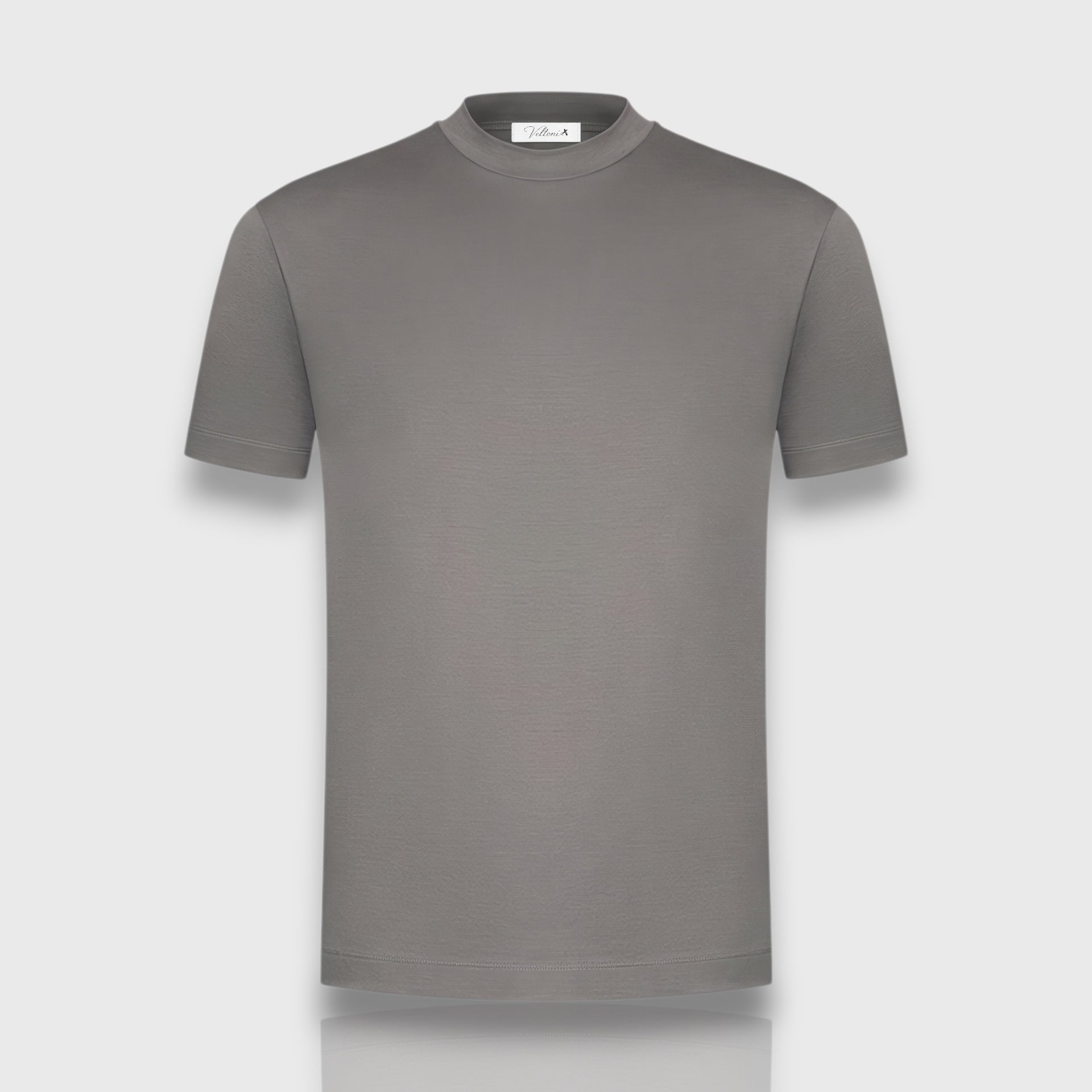 T-SHIRT MERCERIZED GRIS