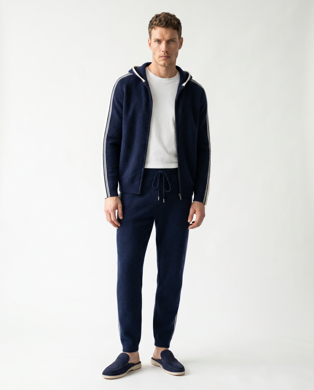 ENSEMBLE COTON NAVY