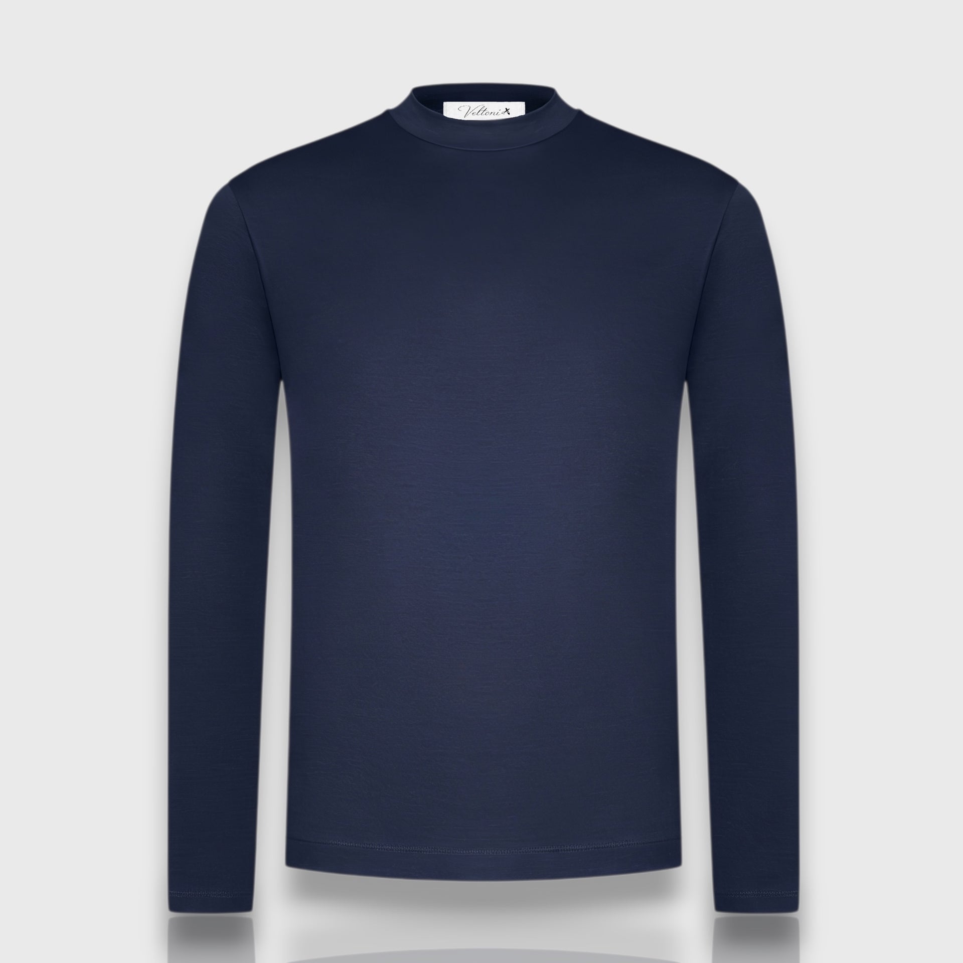 LONGSLEEVE MERCERIZED MARINE