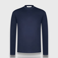 LONGSLEEVE MERCERIZED MARINE
