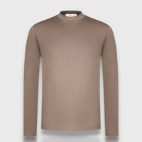 LONGSLEEVE MERCERIZED MARRON