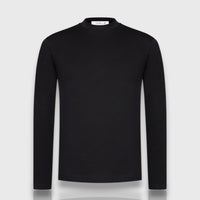 LONGSLEEVE MERCERIZED NOIR