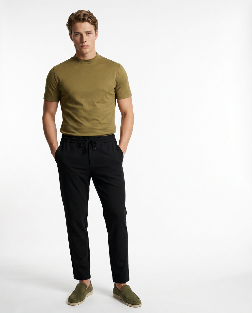 T-SHIRT MERCERIZED VERT