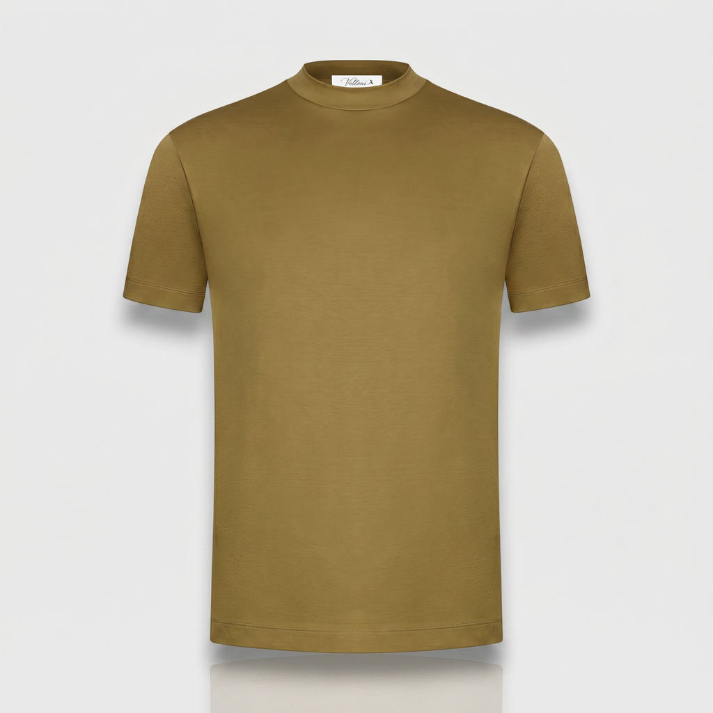 T-SHIRT MERCERIZED VERT