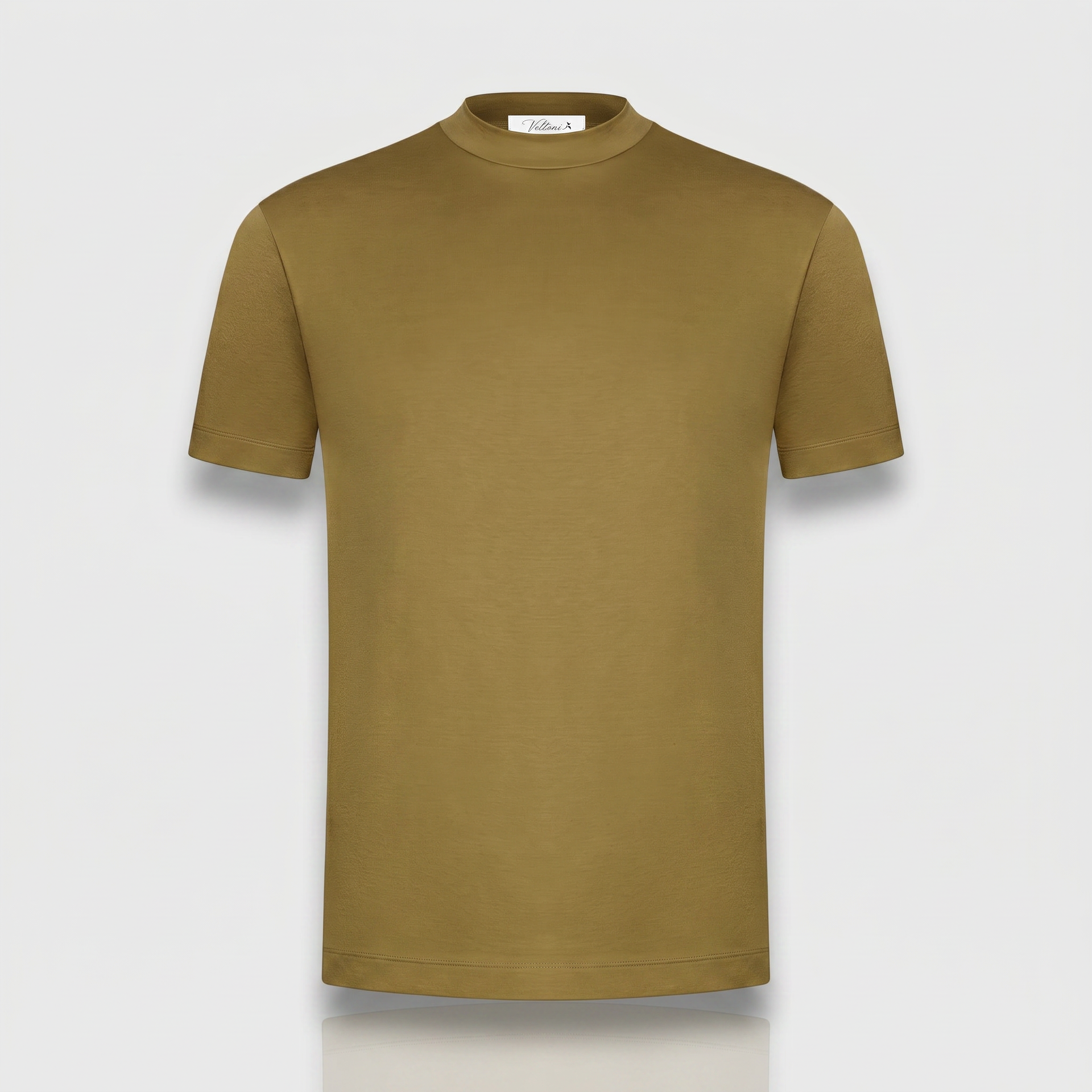 T-SHIRT MERCERIZED VERT
