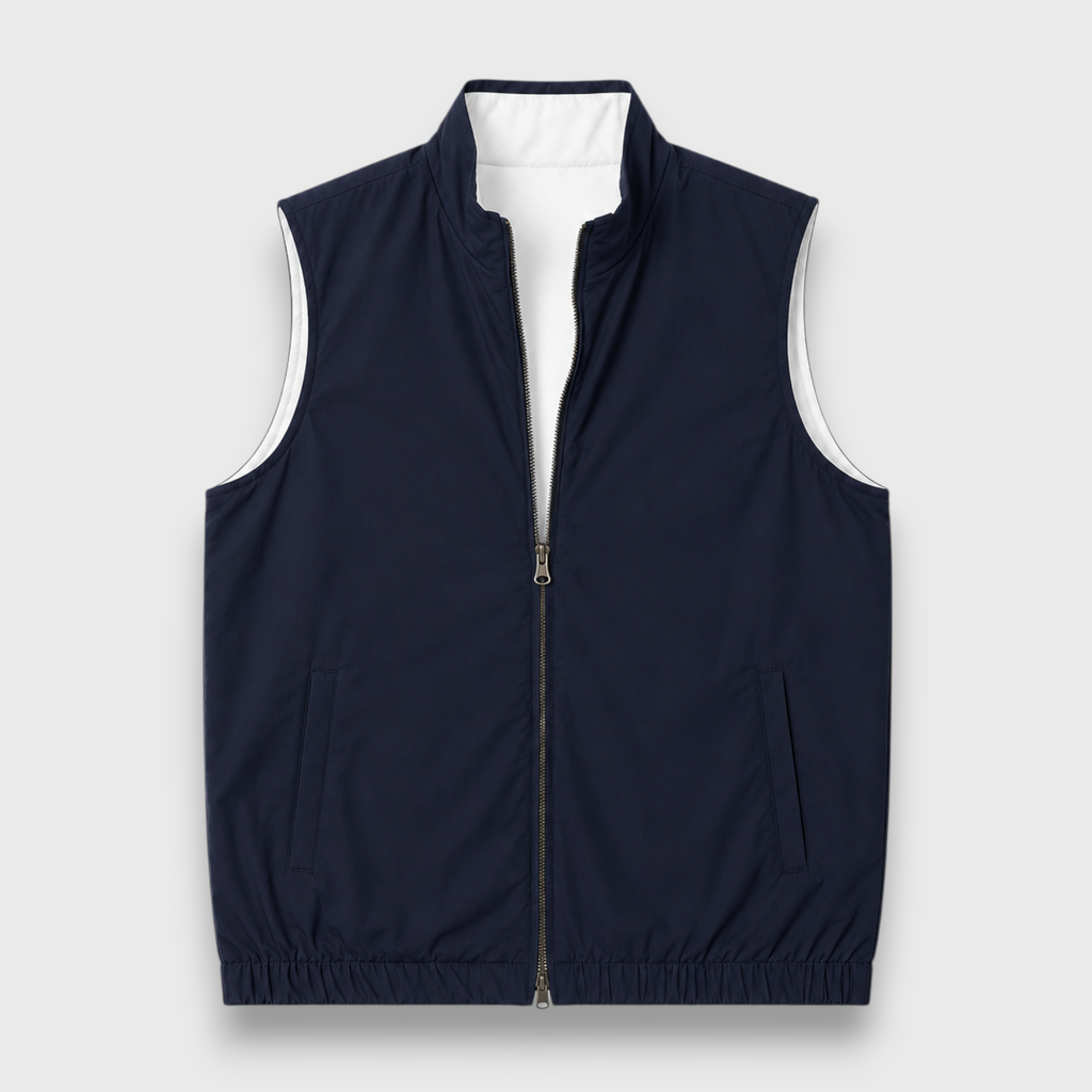 SANS MANCHES REVERSIBLE MARINE