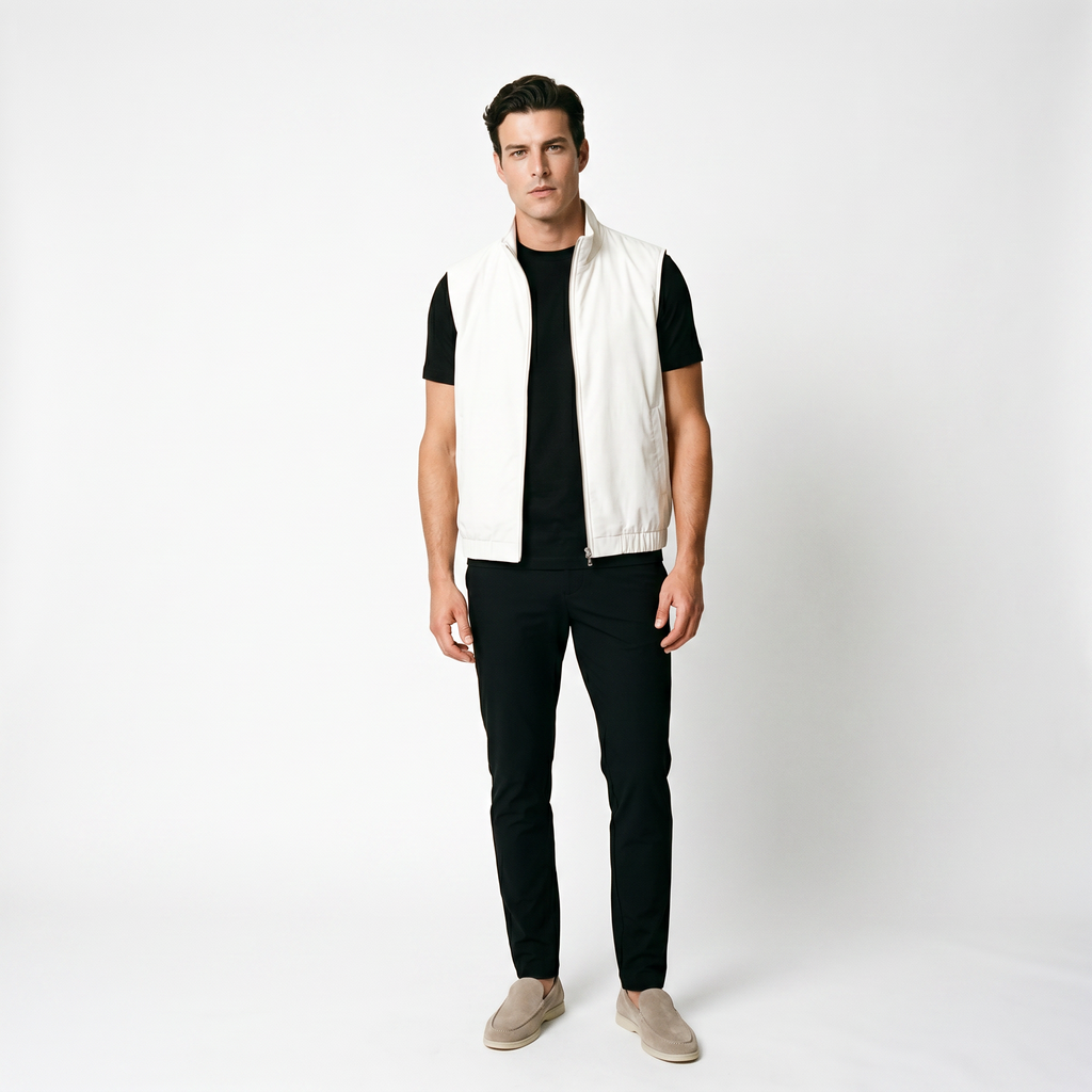 SANS MANCHES REVERSIBLE BEIGE