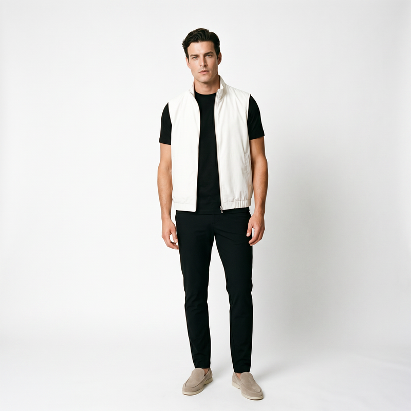 SANS MANCHES REVERSIBLE BEIGE