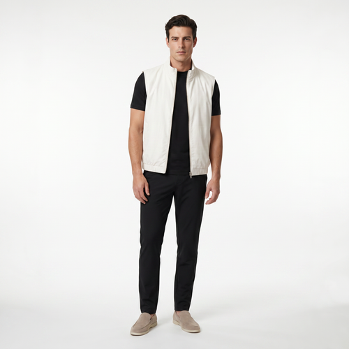 SANS MANCHES REVERSIBLE BEIGE
