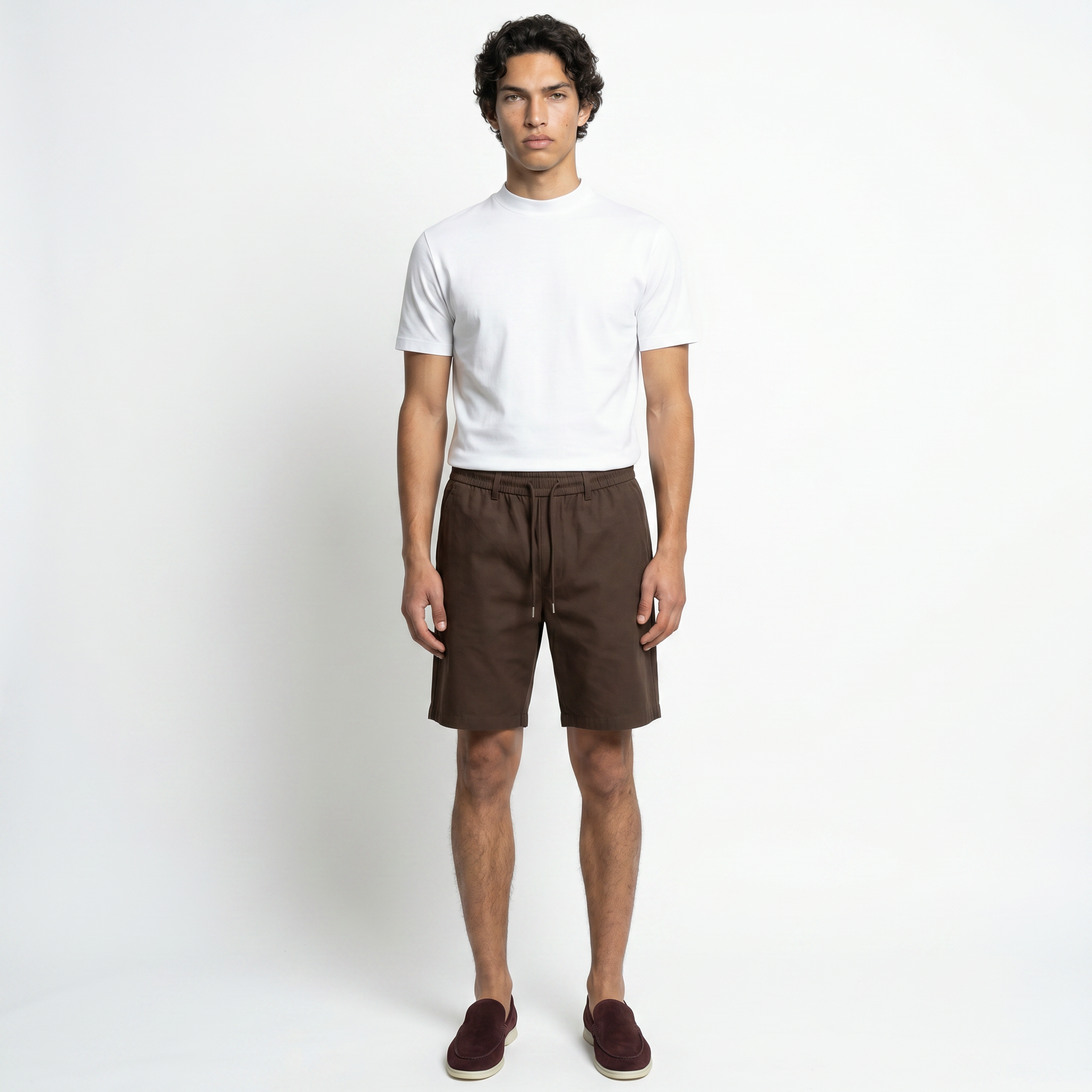 SHORT MYKONOS MARRON