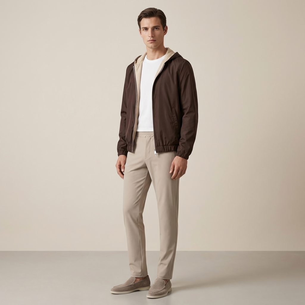 VESTE MILANO MARRON