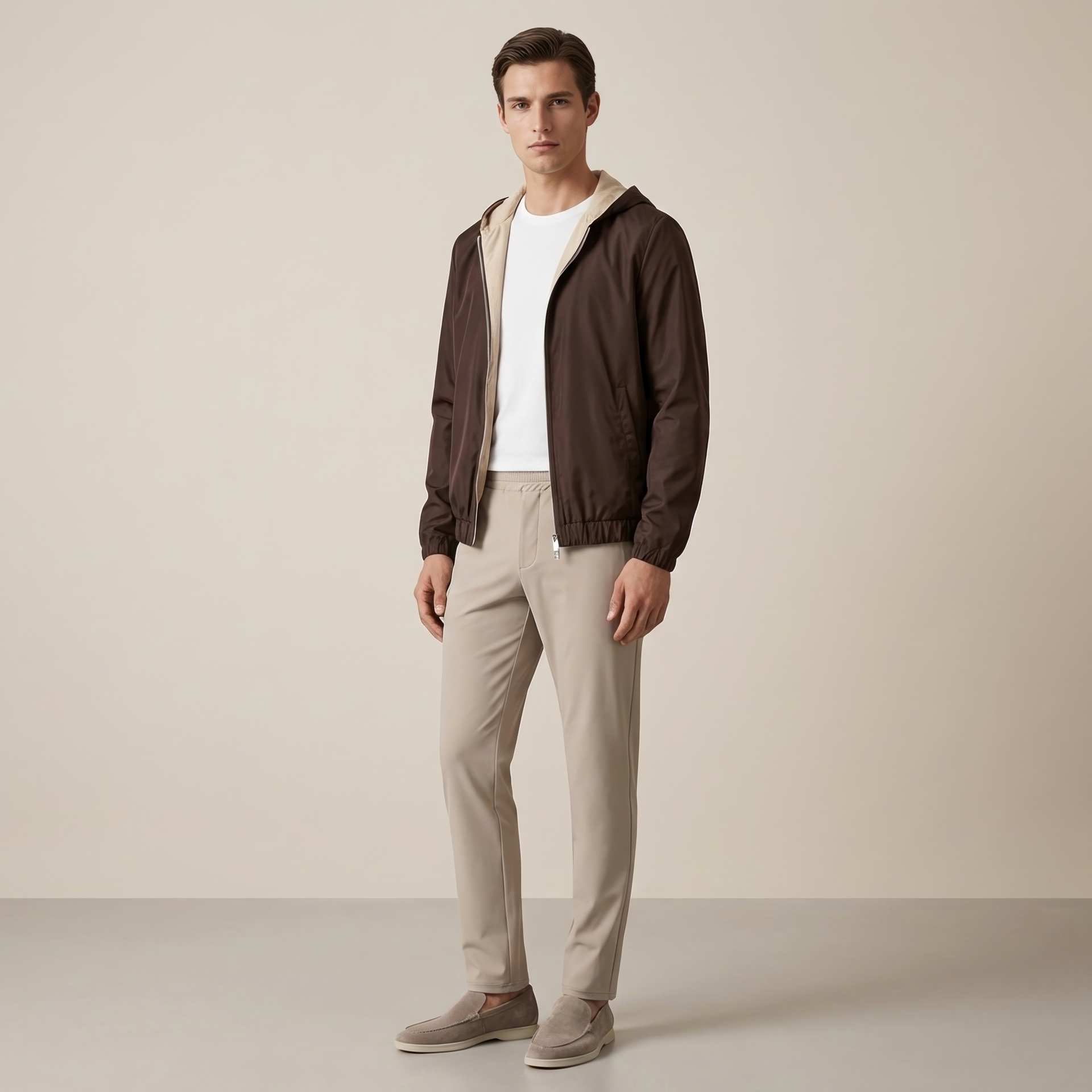 VESTE MILANO MARRON