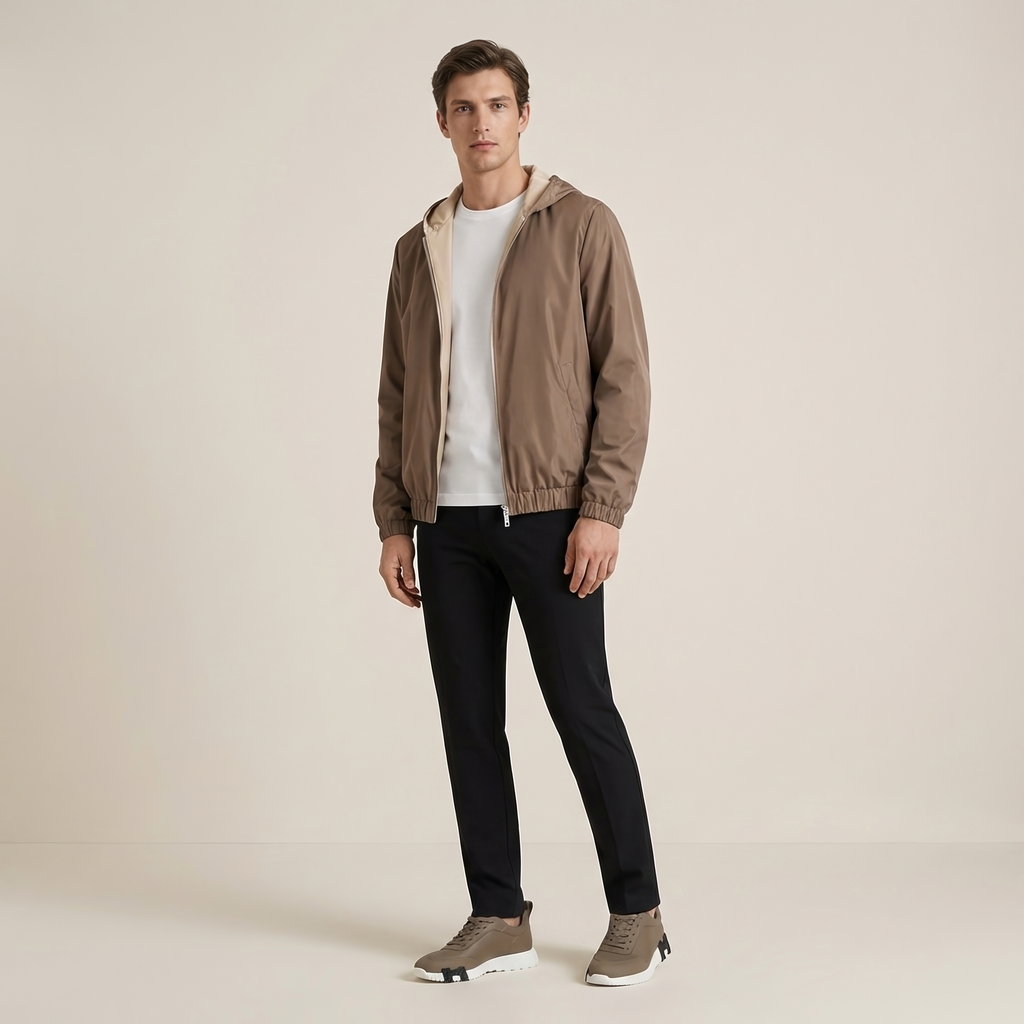 VESTE MILANO TAUPE