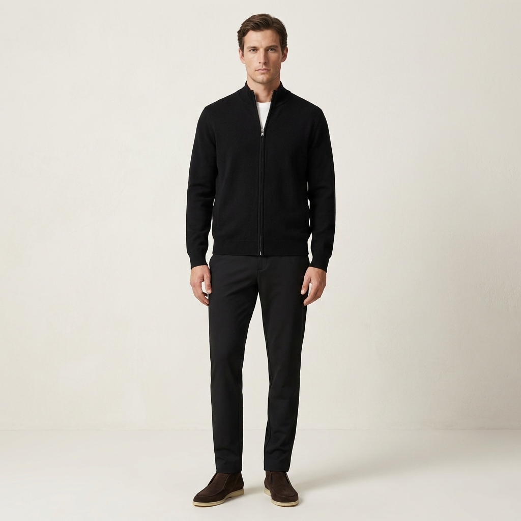 VELTONI CARDIGAN NOIR