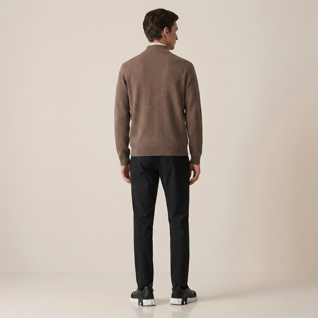 VELTONI CARDIGAN MARRON