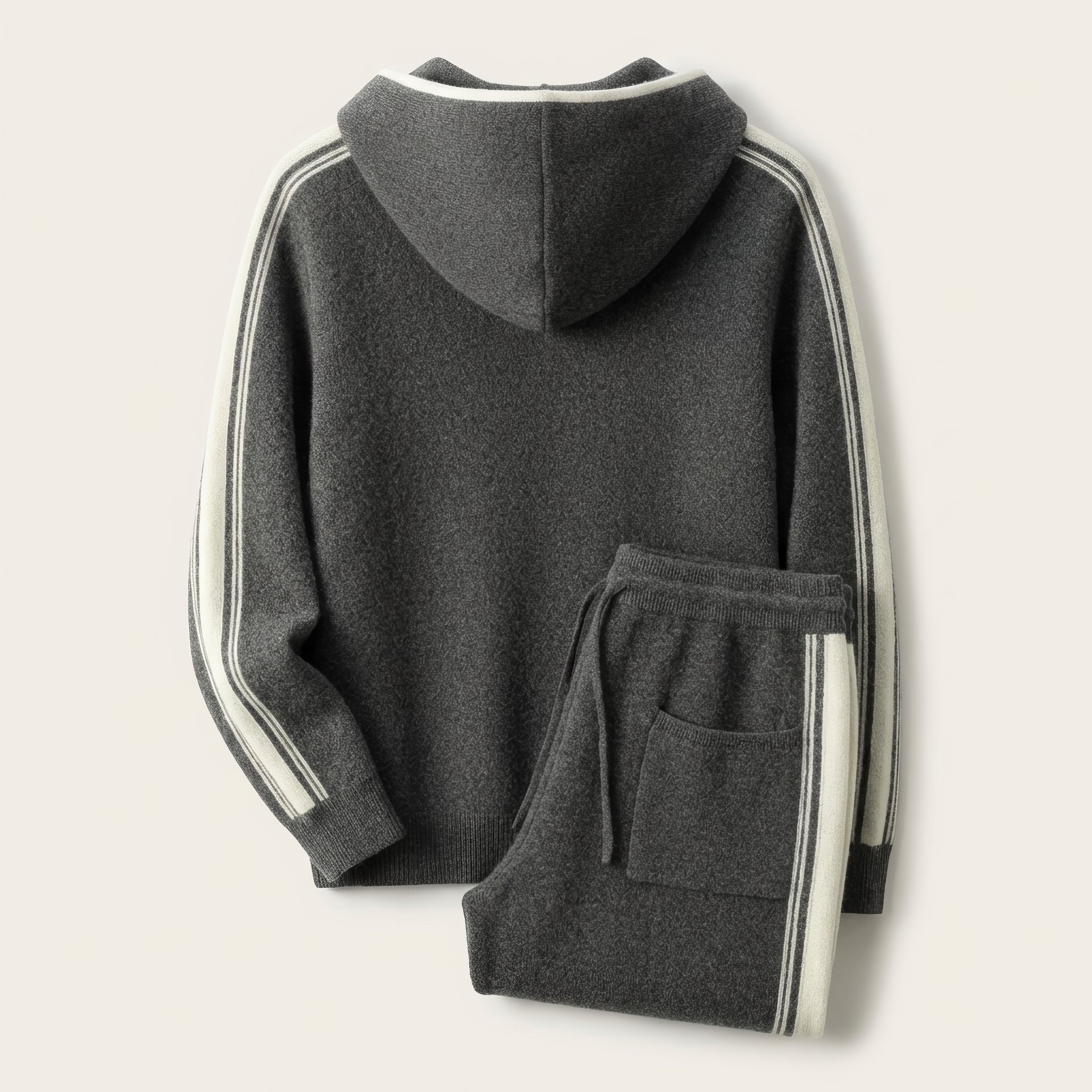 ENSEMBLE COTON GRIS