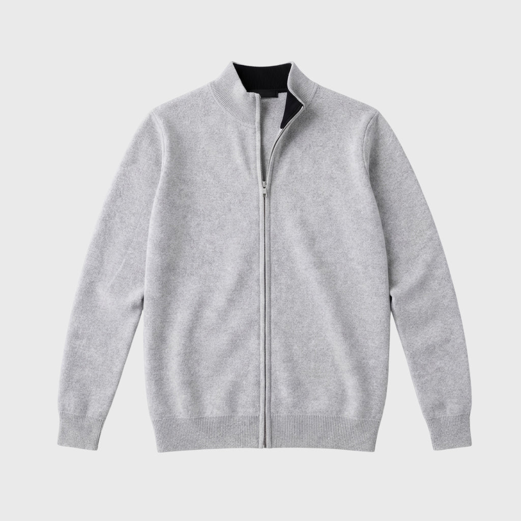 VELTONI CARDIGAN GRIS