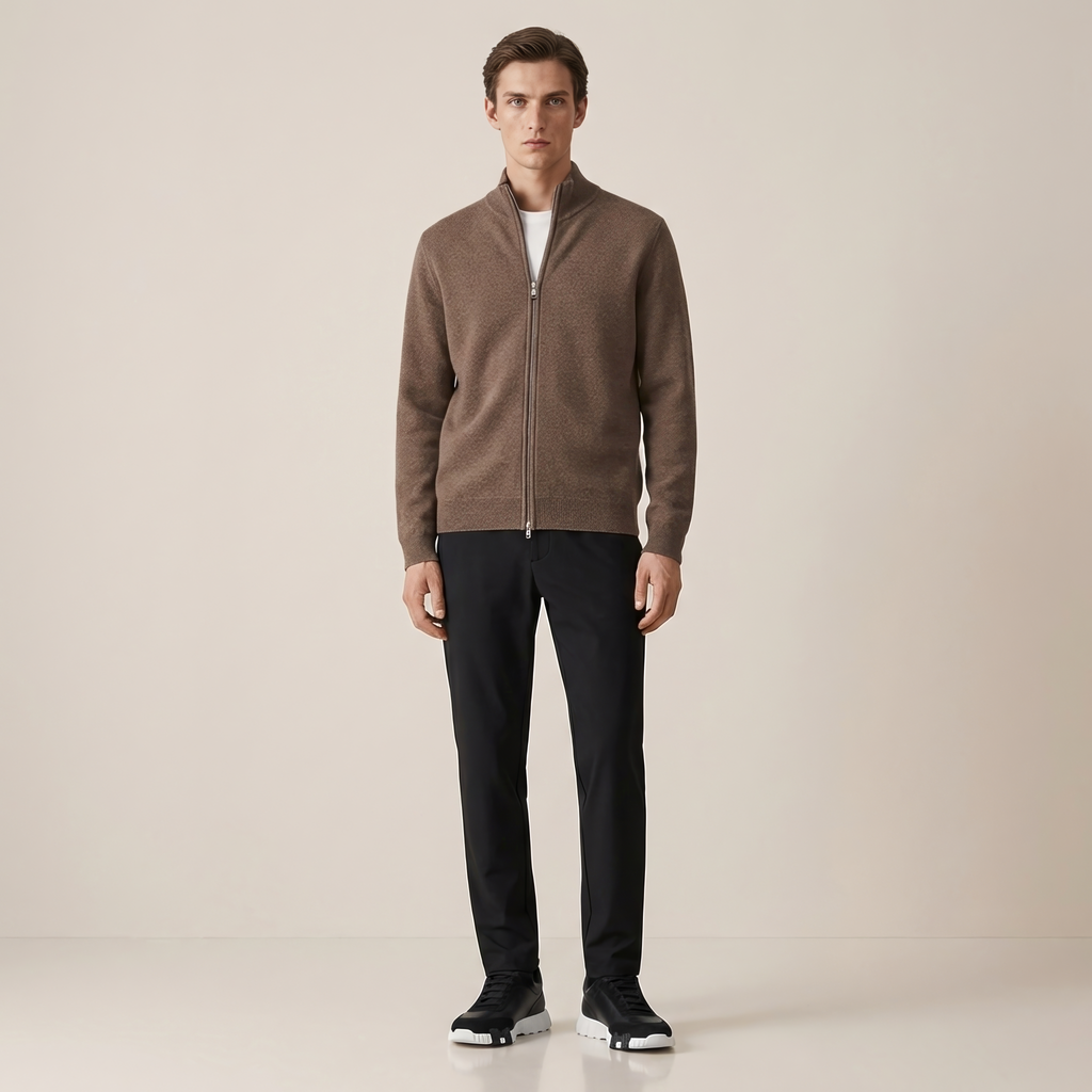 VELTONI CARDIGAN MARRON